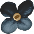 Coffee And Donuts Element Navy Blue Flower