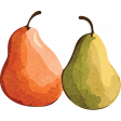 Perfect Pear Pair of Pears