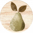 Perfect Pear - Pear Round Sticker 02