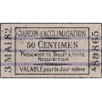 Vintage Blooms Element Beige Ticket Ephemera