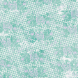 Vintage Blooms Floral Houndstooth Paper