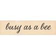 Spring Fresh Busy As A Bee Word Art