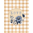 Buttermilk Love 3x4 Journal Card