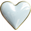 Afternoon Daffodil Element Light Blue Enamel Heart