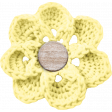 Afternoon Daffodil Element flower crochet yellow