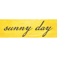 Afternoon Daffodil Element word art sunny day