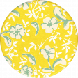 Afternoon Daffodil Extra round sticker floral