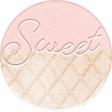 Old Fashioned Summer Extra round sticker sweet