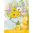 Old Fashioned Summer Journal Card summer lemonade 3x4