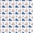 Provincial Seascape Boats Paper