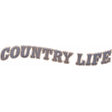 Country Days Element word art wood country life