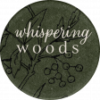 Wildwood Thicket Extras round sticker woods