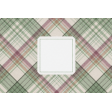 Wildwood Thicket Plaid 4x6 Journal Card