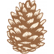 Lakeside Autumn Pinecone