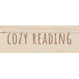 Lakeside Autumn Cozy Reading Word Art Snippet 