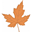 Lakeside Autumn Mini Orange Leaf