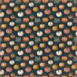 Lakeside Autumn Teal Pumpkins Paper