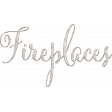 At The Hearth Fireplaces Word Art