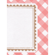 Simply Sweet Gingham 3x4 Journal Card