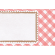 Simply Sweet Gingham 4x6 Journal Card