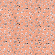 Finding Home Peach Floral Paper