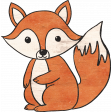 Woodland Tea Party Fox Critter