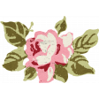 Prairie Heart Flower Sticker