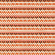 Prairie Heart Orange Fair Isle Paper