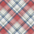 Winter Woods Plaid Paper 12