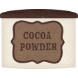 Cocoa and Shortbread Cocoa Powder Cannister