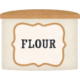 Cocoa and Shortbread Flour Cannister