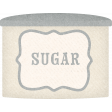 Cocoa and Shortbread Sugar Cannister