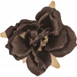 Cocoa and Shortbread Brown Flower 2