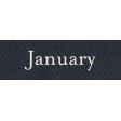 Cocoa and Shortbread January Word Art Snippet