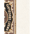 Cocoa and Shortbread Sweet Chocolate Journal Card 3x4