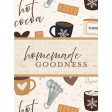 Cocoa & Shortbread Journal Card homemade goodness 3x4