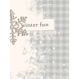 Cocoa and Shortbread Winter Fun Journal Card 3x4