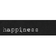 Delight Mixed Media Mini Happiness Word Art Snippet