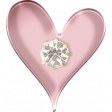Evergreen heart pink