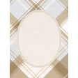 Evergreen Plaid 3x4 Journal Card