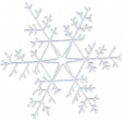 Evergreen Gray Snowflake