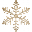 Evergreen Tan Snowflake