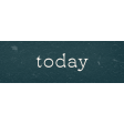 Evergreen Today Word Art Snippet