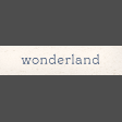 Evergreen Wonderland Word Art Snippet
