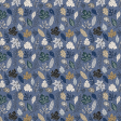 Evergreen Blue Snowy Foliage Paper