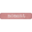 Cherish Mixed Media Moment Word Art Snippet