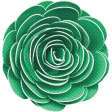 Countryside Green Flower