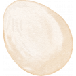 Countryside White Egg Sticker