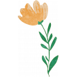 Countryside Yellow Flower Sticker