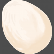 Countryside Egg Illustration White